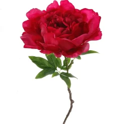 Clearance DecoWoerner Kunstblume Pfingstrose, 58 Cm rot