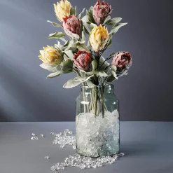Sale DecoWoerner Kunstblume Protea, 72 Cm grün