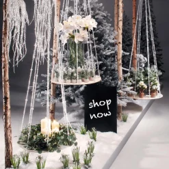 Sale DecoWoerner Kunstblume Schneeglöckchen Im Topf, 20 Cm Hoch weiß