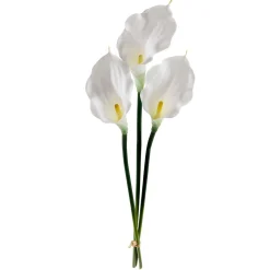 Discount DecoWoerner Kunstblumen-Bund-Calla 50 Cm weiß