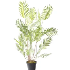Hot DecoWoerner Kunstpalme Areca Im Topf, 120 Cm grün