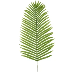 New DecoWoerner Kunstpalmen-Areca-Wedel, 98 Cm grün