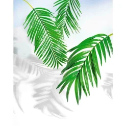 Outlet DecoWoerner Kunstpalmen-Areca-Wedel, 115 Cm grün