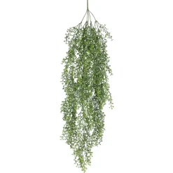 DecoWoerner Kunstpflanzenhänger Senecio, 90 Cm grün