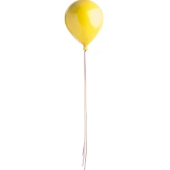 Best DecoWoerner Kunststoff-Ballon Gelb 28 Cm Ø