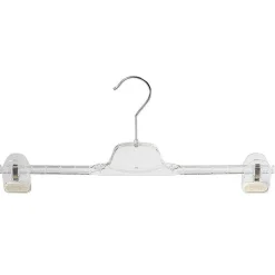 DecoWoerner Kunststoffbügel Mit Klammern 40 Cm transparent