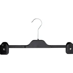 New DecoWoerner Kunststoffbügel Mit Klammern 40 Cm, 1 Karton à 40 Stück schwarz