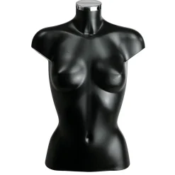 Sale DecoWoerner Kunststoff-Torso Dame 62 Cm, schwarz