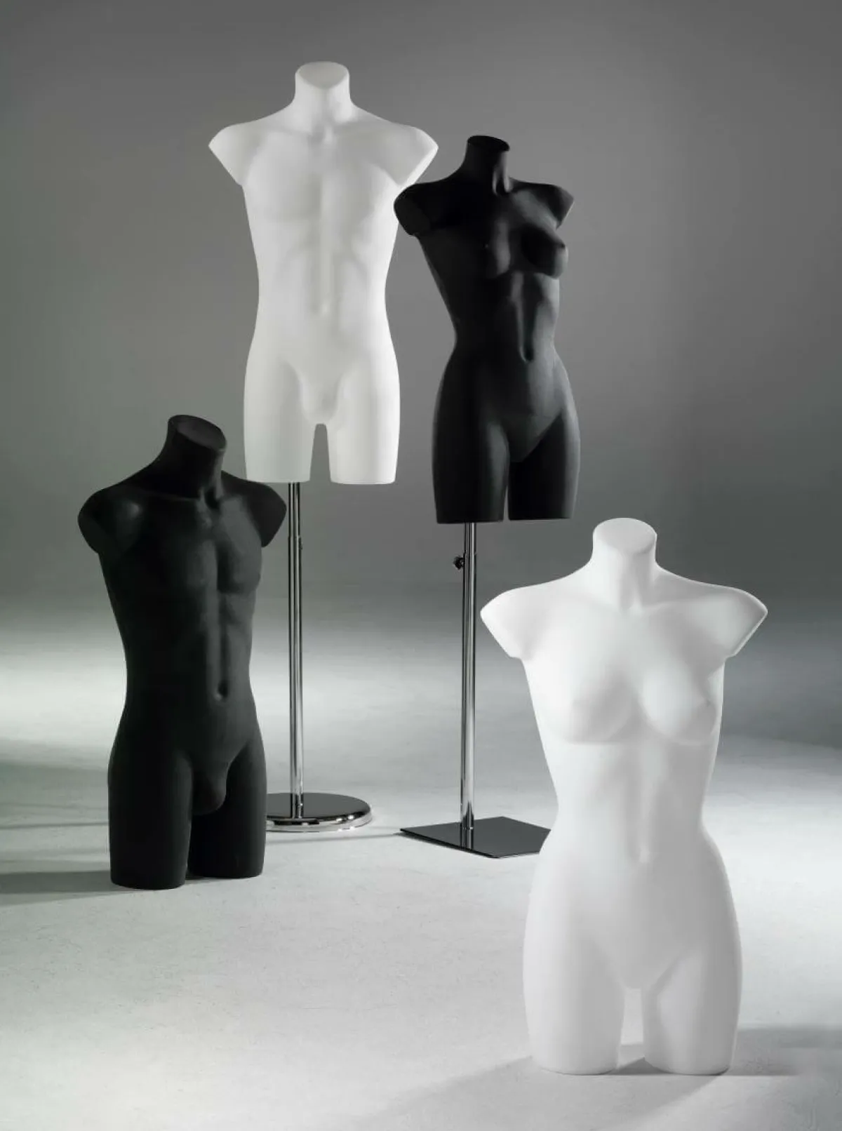 Online DecoWoerner Kunststoff-Torso Dame 81 Cm, weiß