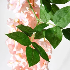 New DecoWoerner Kunstzweig Hortensien , 170 Cm rosa