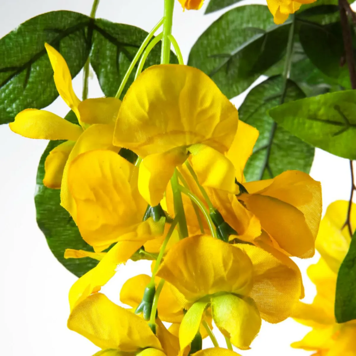 Clearance DecoWoerner Kunstzweig Wisteria Goldregen, 140 Cm, gelb