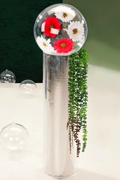 Hot DecoWoerner Kunstzweige Senecio Erbsenpflanze 71 Cm grün