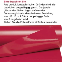 Best DecoWoerner Lackfolie 130 Cm braun