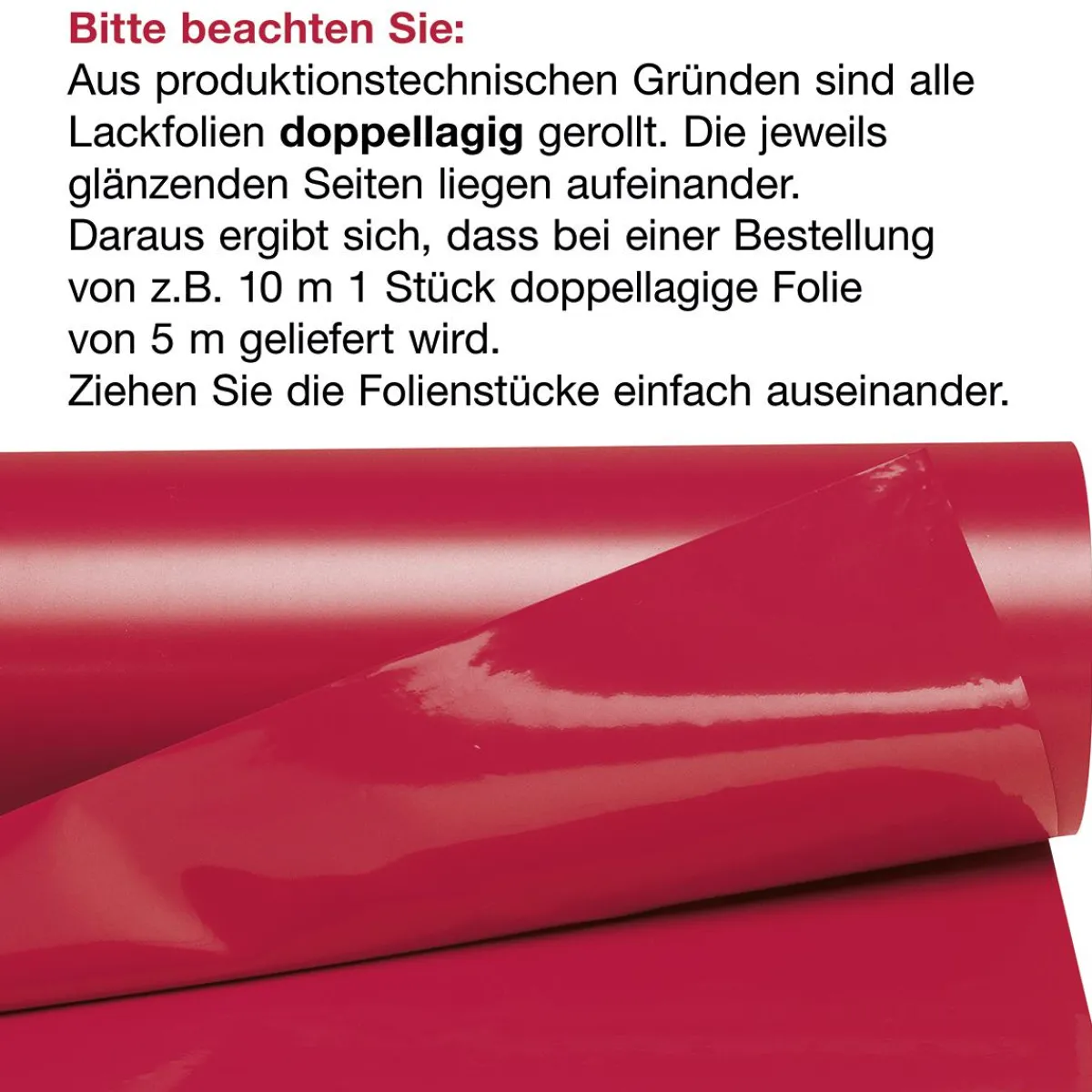 Sale DecoWoerner Lackfolie Hell 130 Cm gelb