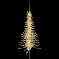 DecoWoerner Laternenbeleuchtung Lichttanne, 300cm Hoch, Ww.