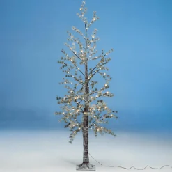 Sale DecoWoerner LED Baum Warmweiß 210 Cm braun