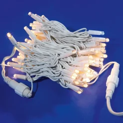 New DecoWoerner LED Blinkende Kupplungslichterkette Für Außen, 10 M weiß
