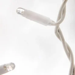 DecoWoerner LED Blinkender Profi Lichtvorhang System IP67, 300 Cm