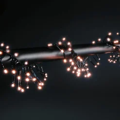 Sale DecoWoerner LED Cluster Lichterkette Mit Timer Für Außen, 600 Cm