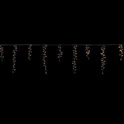 Sale DecoWoerner LED Draht-Icicle Light "Feuerwerk", 385 Cm silber
