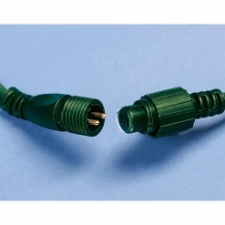 Clearance DecoWoerner LED Eiszapfen-Tannengirlande Beschneit, 270 Cm weiß
