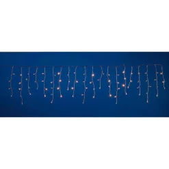Outlet DecoWoerner LED Icicle-Light Für Außen, 370 Cm transparent
