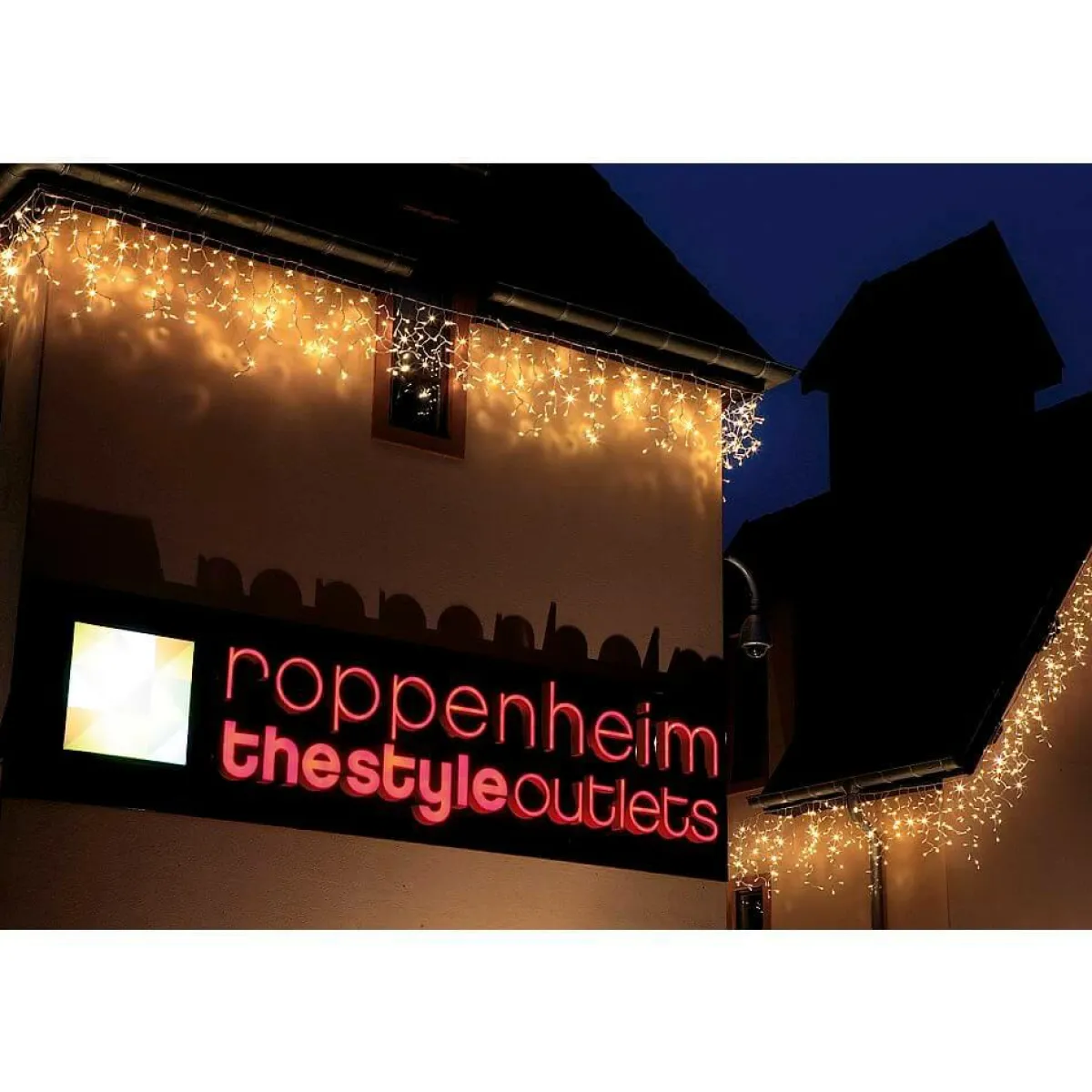Online DecoWoerner LED Icicle-Light Für Außen, 200 Cm transparent