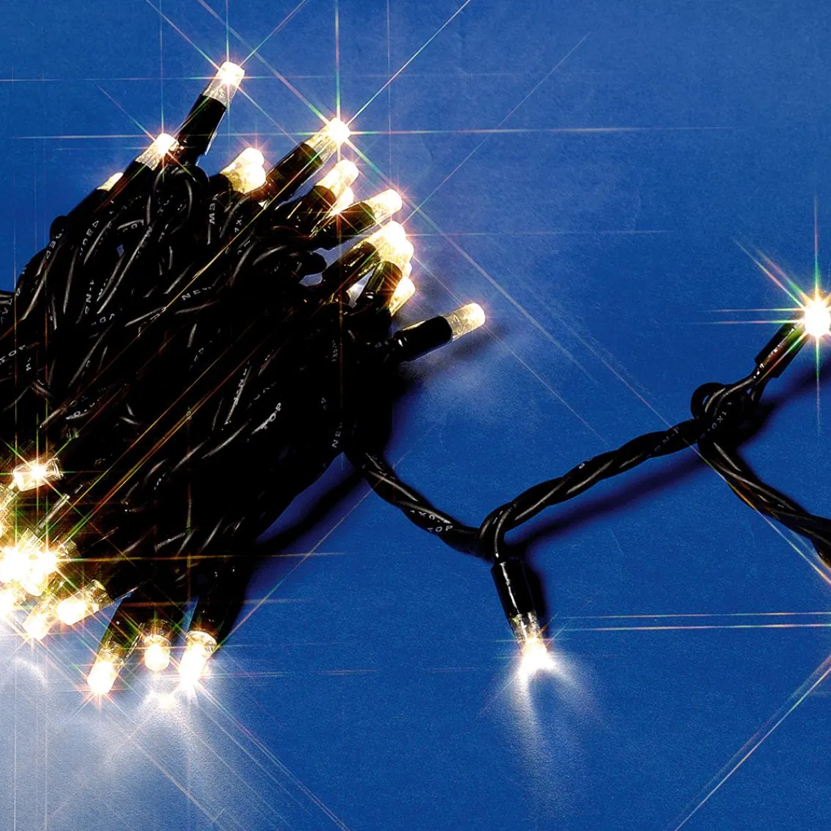 Clearance DecoWoerner LED Kupplungslichterkette Für Außen IP67, 10 M, Ohne Zuleitung schwarz