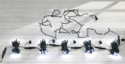 Clearance DecoWoerner LED Kupplungslichterkette Für Innen, 24 M Ohne Zuleitung, Grün, Kaltweiß