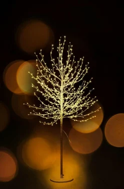 Discount DecoWoerner LED Lichterbaum, 120 Cm weiß