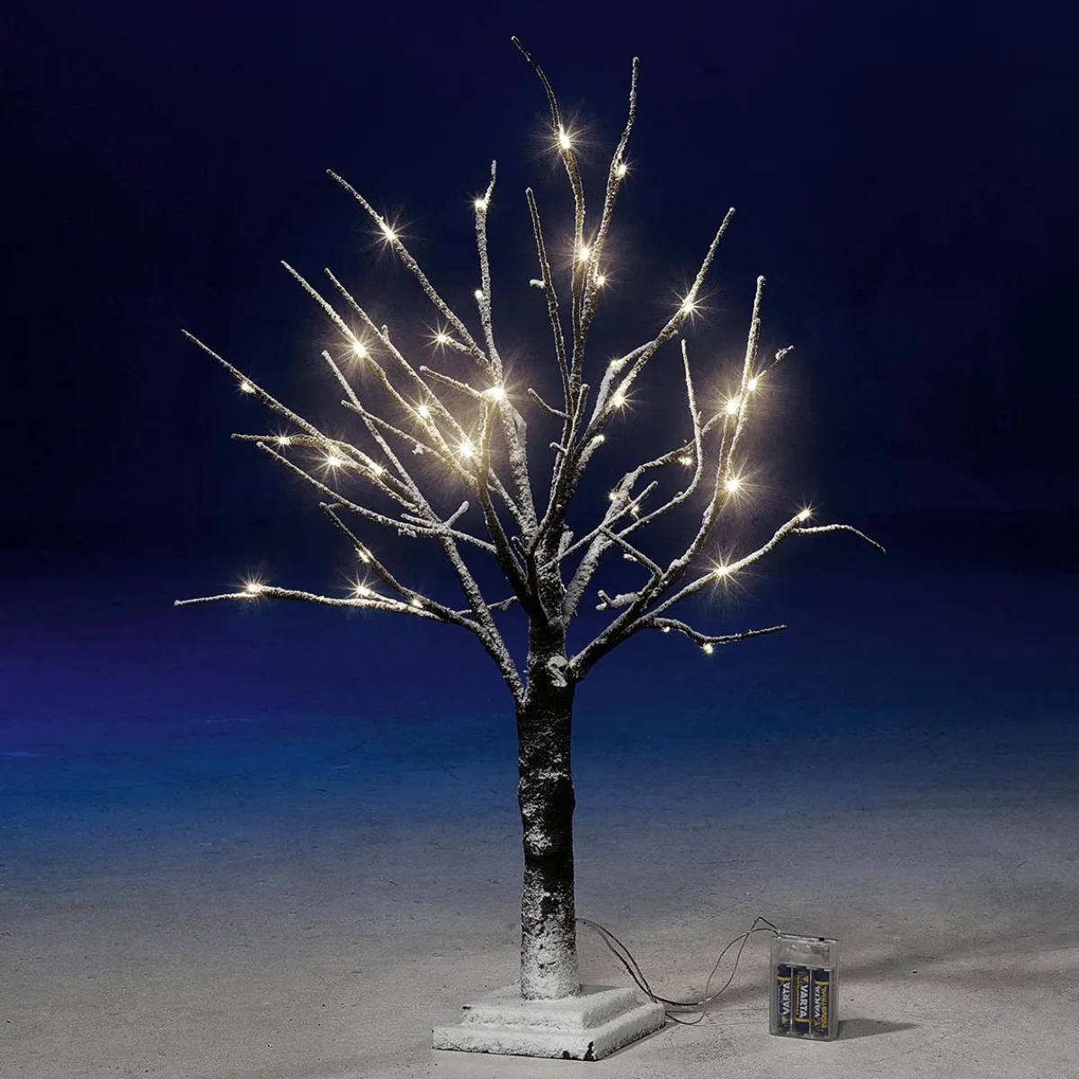 New DecoWoerner LED Lichterbaum Für Innen, 70 Cm braun