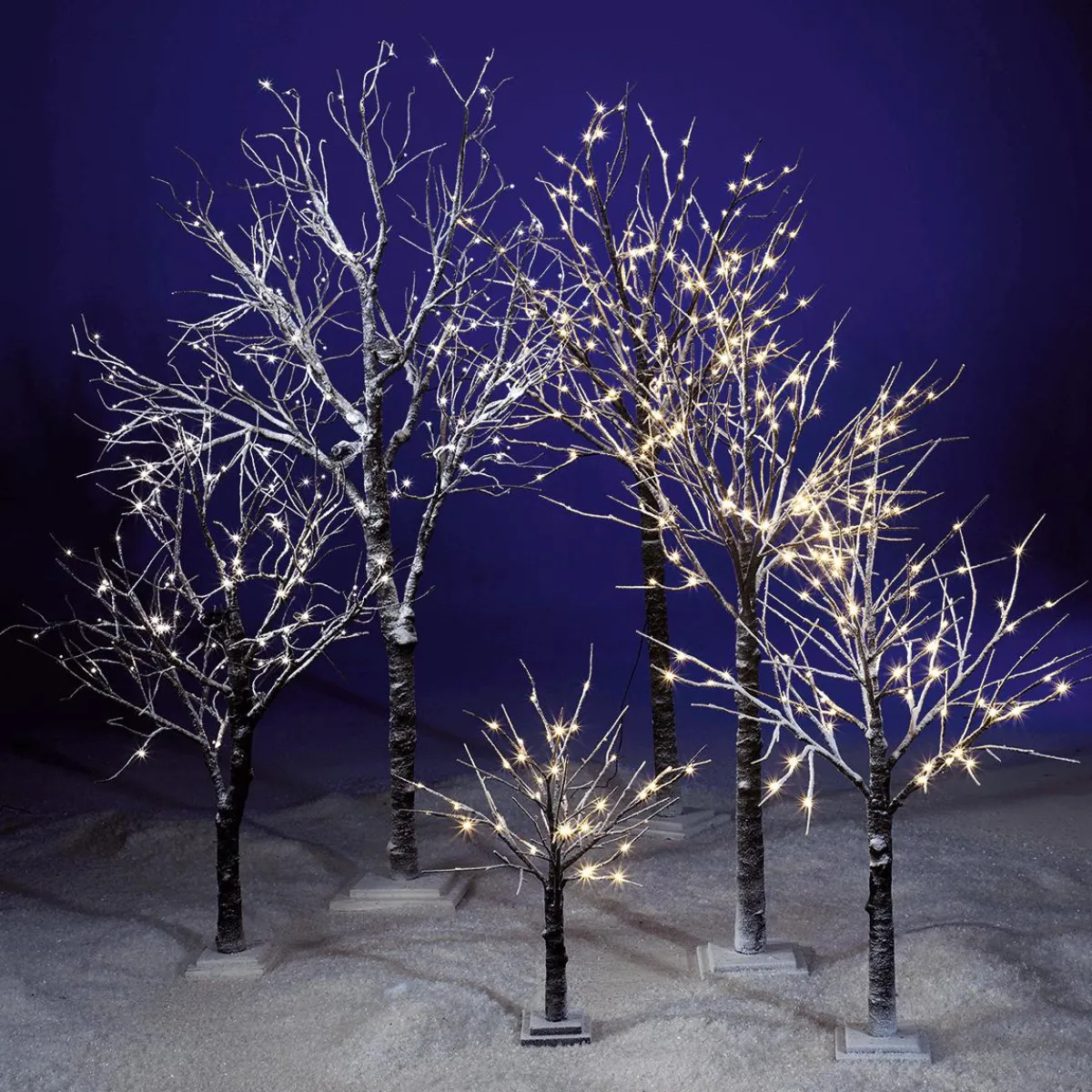 New DecoWoerner LED Lichterbaum Für Innen, 70 Cm braun