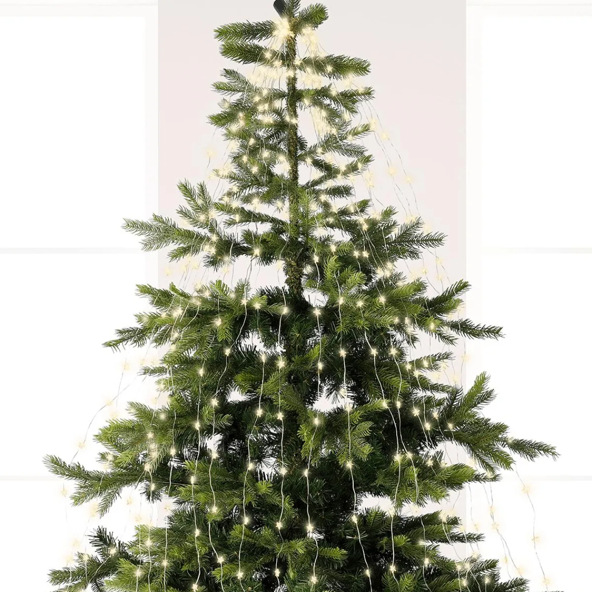 Sale DecoWoerner LED Lichterbündel 190 Cm silber