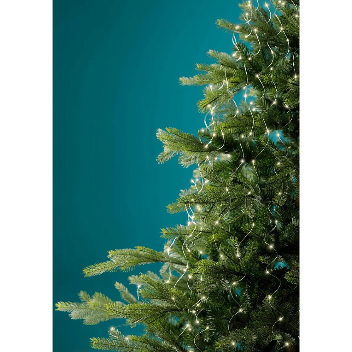 Sale DecoWoerner LED Lichterbündel 190 Cm silber