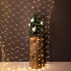 DecoWoerner LED Lichternetz, 350 Cm transparent
