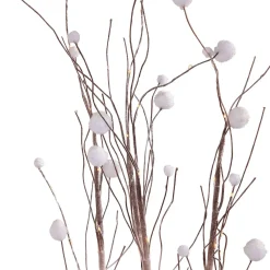 Discount DecoWoerner LED Lichterzweige, 90 Cm braun