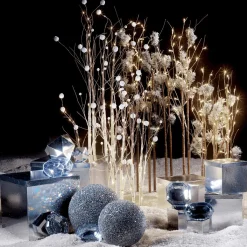 Discount DecoWoerner LED Lichterzweige, 90 Cm braun
