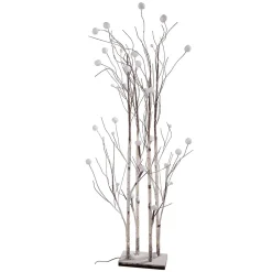 DecoWoerner LED Lichterzweige, 130 Cm braun