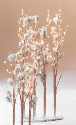 Hot DecoWoerner LED Lichterzweige Kiefer, 90 Cm braun