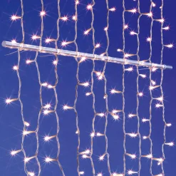 New DecoWoerner LED Lichtvorhang Für Außen, 720 Cm weiß