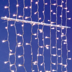 New DecoWoerner LED Lichtvorhang 24V Für Außen, 1160 LED, 700 X 200 Cm