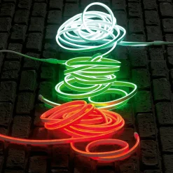 DecoWoerner LED Neon-Lichtschlauch 6 M rot