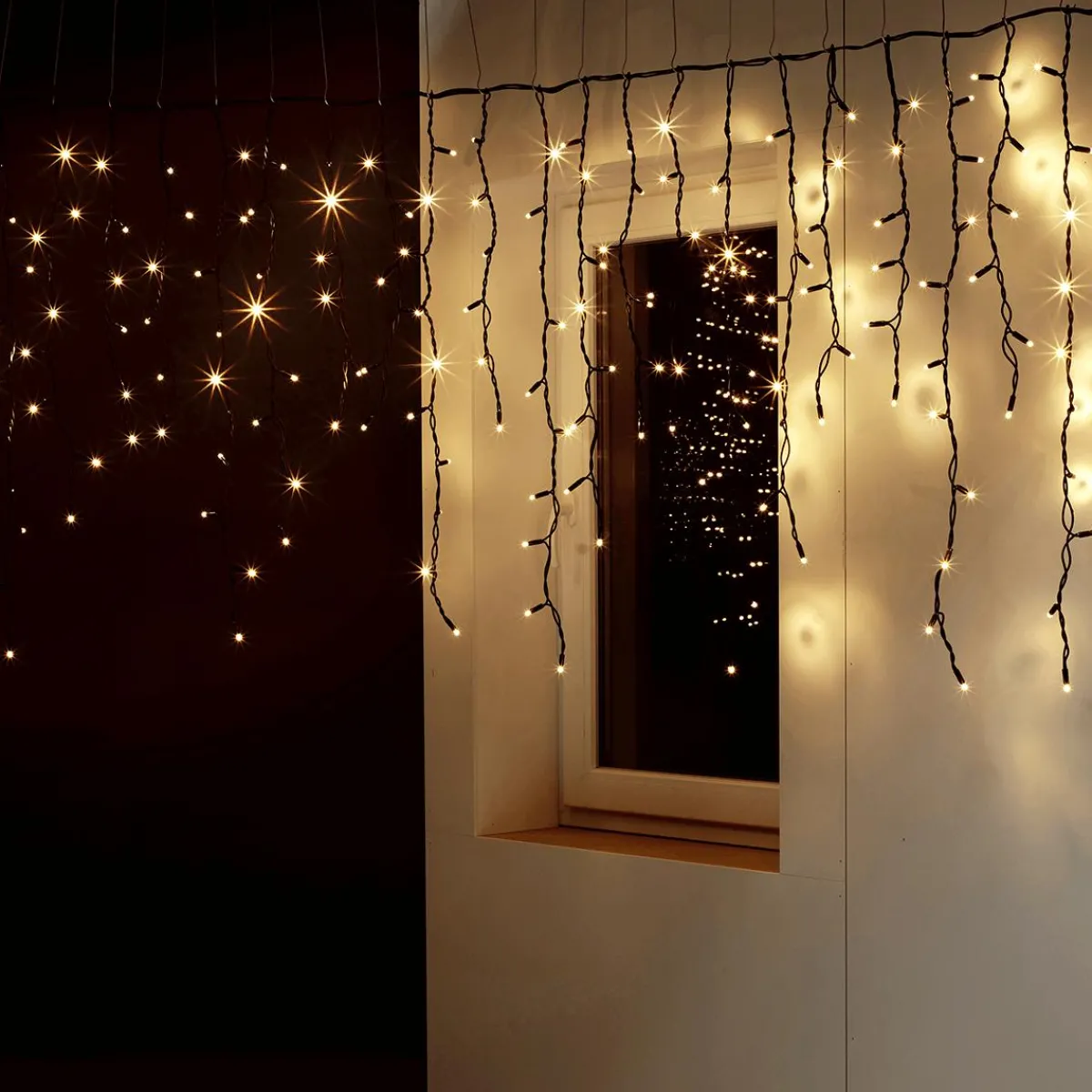Clearance DecoWoerner LED Profi Icicle-Light System IP67, 300 Cm Ohne Zuleitung weiß