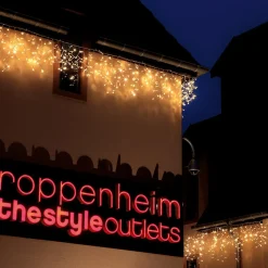 Clearance DecoWoerner LED Profi Icicle-Light System IP67, 300 Cm Ohne Zuleitung weiß