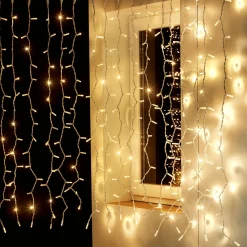 Best DecoWoerner LED Profi Lichtvorhang System IP67, 150 Cm, Ohne Zuleitung