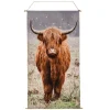 Discount DecoWoerner LED Stoffbanner Kuh Auf Der Weide 60 X 110 Cm