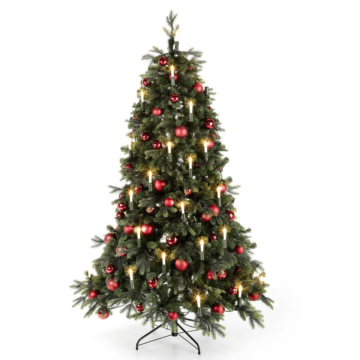 Hot DecoWoerner LED Weihnachtsbaumkerzen Mit Filamentfaden 22 M grün