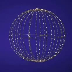 Clearance DecoWoerner LED-Leuchtkugel Für Außen, 50 Cm Ø silber