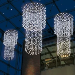 Hot DecoWoerner LED-Lichterketten-Hänger, 500 Cm weiß