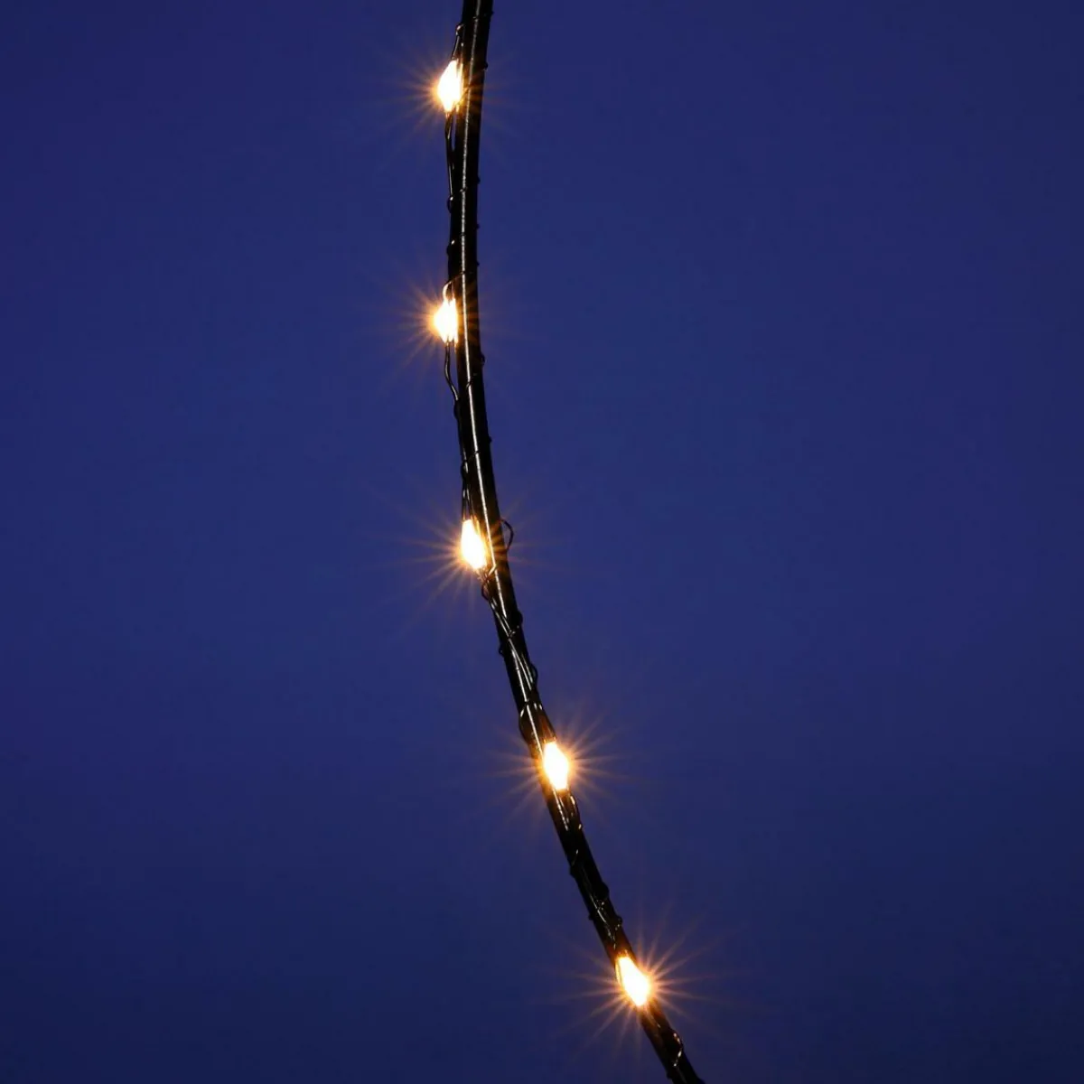 Best DecoWoerner LED-Lichtring Für Außen, 50 Cm Ø schwarz